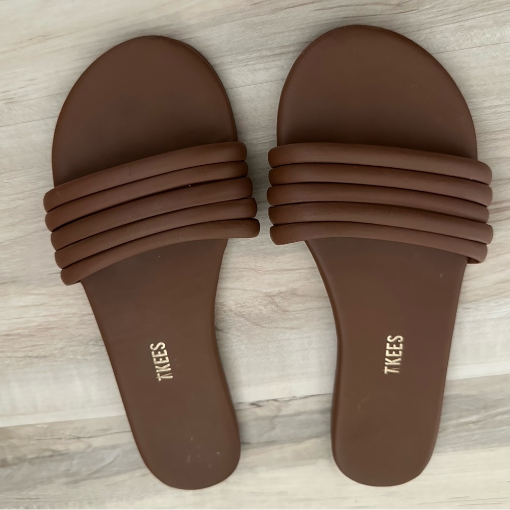 TKEES Brown Sandals